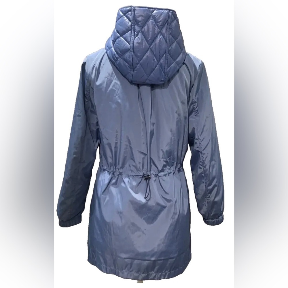 NWT Ralph Lauren Polo Golf Convertible 2-In-1 Hooded Jacket Quilted Blue Size M - Picture 6 of 11